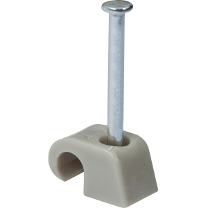 OBI Express-Clips 4 mm - 7 mm grau, 300 Stk