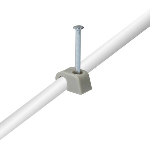 OBI Express-Clips 4 mm - 7 mm grau, 300 Stk