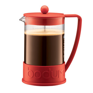 Bodum French Press Brazil Kaffeebereiter rot