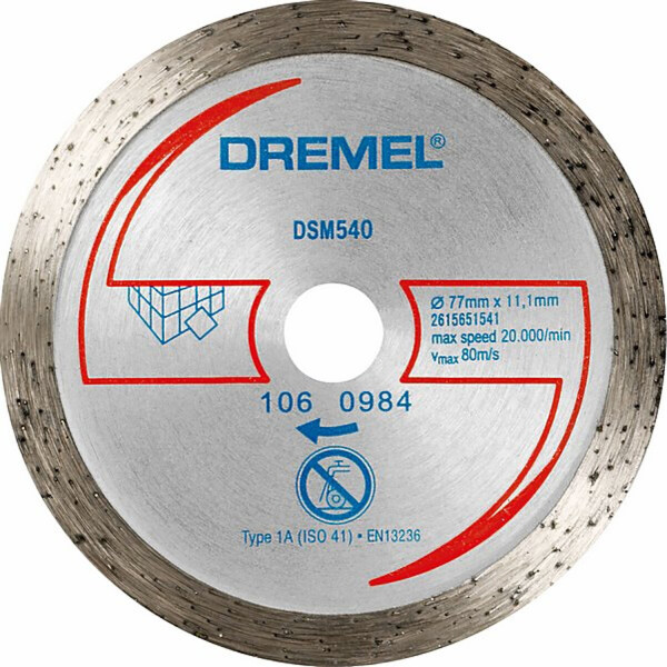 Dremel DSM540 Fliesen Diamant Trennscheibe