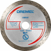 Dremel DSM540 Fliesen Diamant Trennscheibe