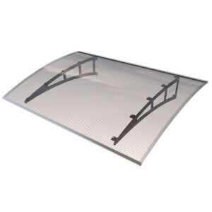 Gutta Pultvordach PT/PC Anthrazit/Klar 140 cm x 98 cm x...