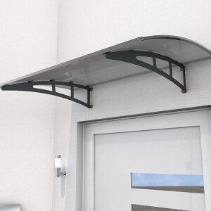 Gutta Pultvordach PT/PC Anthrazit/Klar 140 cm x 98 cm x...