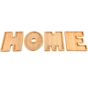 KESPER Servierbretter 4er-SET HOME Bambus