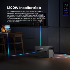Anker Balkonkraftwerk Speicher SOLIX Solarbank 3 E2700 Pro