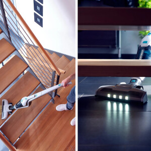 Leifheit Akku Staubsauger Rotaro PowerVac 2in1 16V gebraucht