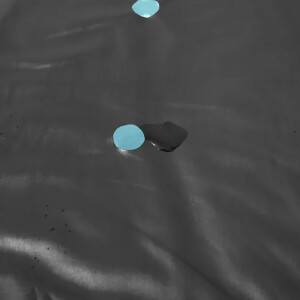 Bestway Plane PVC-Abdeckplane für Fast Set Pool Ø 244 cm Schwarz rund
