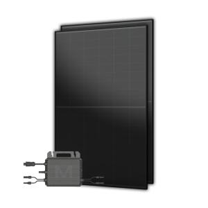 Balkonkraftwerk 930Wp 2x AIKO 465W Full Black + 800W...