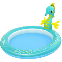 Bestway Kinderplanschbecken Seepferdchen Aufblasbar Swimming Kinder Becken Rund