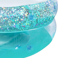 Bestway Kinderpool Pool Sparkle Shell Glänzend Glitzer 43 cm x 150 cm x 127 cm