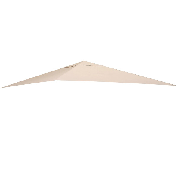 Ersatzdach für Pavillon Ersatzbezug Pavillondach Dach Ersatz Garten Beige