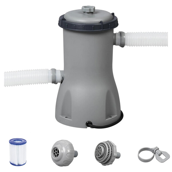 Bestway 800 gal Pool Poolpumpe Durchflussfilterpumpe Umwälzpumpe Filterpumpe