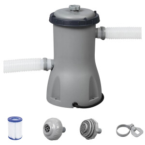 Bestway 800 gal Pool Poolpumpe Durchflussfilterpumpe...