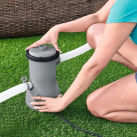 Bestway 800 gal Pool Poolpumpe Durchflussfilterpumpe Umwälzpumpe Filterpumpe