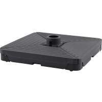 Ampelschirmständer Sonnenschirmständer Standfuß Schirmständer 100 kg Grau