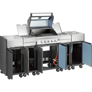 Jamestown Spülenschrank Modul Spülenunterschrank für KNOX Outdoor-Küche