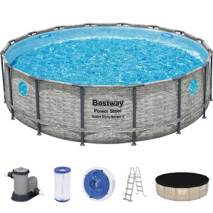 Bestway Pool Power Steel SwimVista Pumpenkartusche Durchmesser 488 x 122 cm