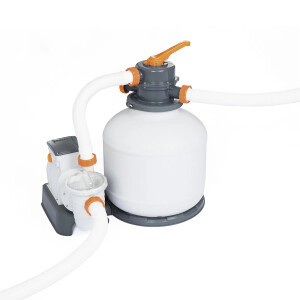 Bestway Stahlrahmenpool-Set Power Steel 549 cm x 274 cm x 122 cm Rechteckig