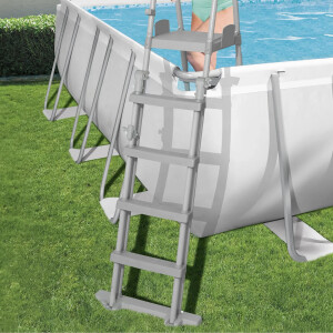 Bestway Stahlrahmenpool-Set Power Steel 732 cm x 366 cm x 132 cm Rechteckig