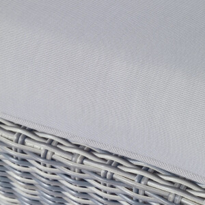 Lounge-Set Sitzlounge mit Esstisch Vermont 6-teilig aus Polyrattan Wave Cliff