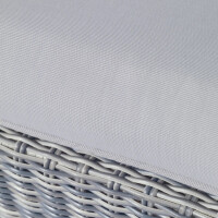 Lounge-Set Sitzlounge mit Esstisch Vermont 6-teilig aus Polyrattan Wave Cliff