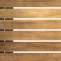 Lounge-Set Sitzgarnitur Garten-Lounge Olary 4-teilig Akazienholz Schwarz