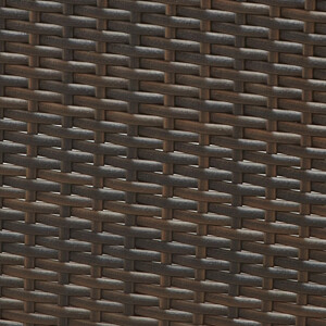 Gartenmöbel-Set Terrassenmöbel-Set Sitzgarnitur Canera 4-teilig Polyrattan Braun