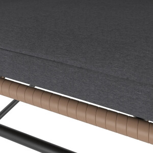 Balkonmöbel-Set Balkonmöbelgarnitur Balkonset Willmar 3-teilig Polyrattan Beige