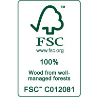 Lounge-Tisch Gartenmöbel Ablage Lipson aus Akazienholz und Aluminium Grau