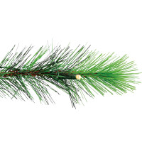 Weihnachtskranz Adventskranz Winterkranz LED-Beleuchtung Ø 45 cm x 10 cm Grün