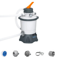 Bestway Sandfilterpumpe Sandfilteranlage Poolfilteranlage Pumpe 3028 l/h 85 W