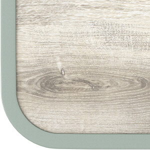 Balkontisch Terrassentisch Gartentisch Outdoortisch Paita 65 cm x 89,5 cm Grün