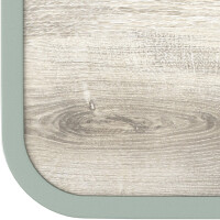 Balkontisch Terrassentisch Gartentisch Outdoortisch Paita 65 cm x 89,5 cm Grün