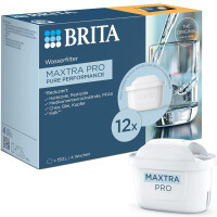 BRITA Wasserfilterkartusche Filterkarutschen MAXTRA PRO (All-in-1) 12er-Pack