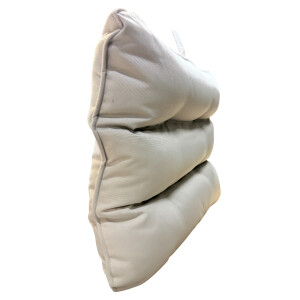 Sitzkissen Stuhlkissen Stuhlauflage Polster Loungekissen Kissen Grau 55 x 50 cm