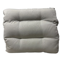 Sitzkissen Stuhlkissen Stuhlauflage Polster Loungekissen Kissen Grau 55 x 50 cm