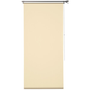 Rollo Verdunklungsrollo Fensterrollo ohne Bohren Sagunto beige 120 x 175 cm