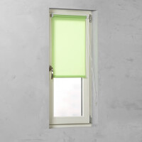 Cocoon Rollo Verdunklungsrollo Fensterrollo ohne Bohren grün 120 x 150 cm