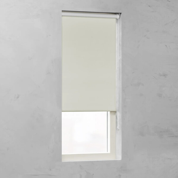 Cocoon Rollo Verdunklungsrollo Fensterrollo ohne Bohren Creme 120 x 190 cm