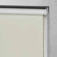 Cocoon Rollo Verdunklungsrollo Fensterrollo ohne Bohren Creme 120 x 190 cm