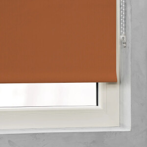 Cocoon Rollo Verdunklungsrollo Fensterrollo ohne Bohren Terra 120 x 190 cm