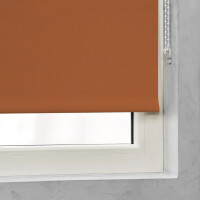 Cocoon Rollo Verdunklungsrollo Fensterrollo ohne Bohren Terra 120 x 190 cm