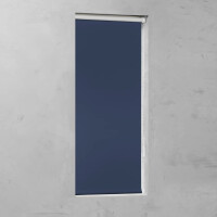 Cocoon Rollo Verdunklungsrollo Fensterrollo ohne Bohren dunkelblau 120 x 190 cm