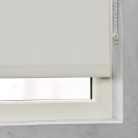 Cocoon Rollo Verdunklungsrollo Fensterrollo ohne Bohren Sand 120 x 190 cm