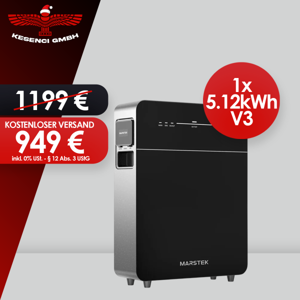 X-MAS AKTION ! Marstek AC gekoppelter Energiespeicher Batteriespeicher Venus-E 5,12kWh V3