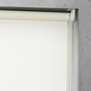 Cocoon Rollo Verdunklungsrollo Fensterrollo ohne Bohren Creme 120 x 150 cm