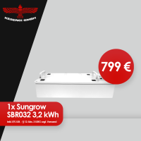 BLACK WEEK AKTION ! Sungrow Speichermodul Batteriespeicher 3,2 kWh SBR032 V13
