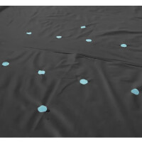 Bestway PVC-Abdeckplane für Pools Poolplane Abdeckung Pool Ø 488 cm Schwarz rund