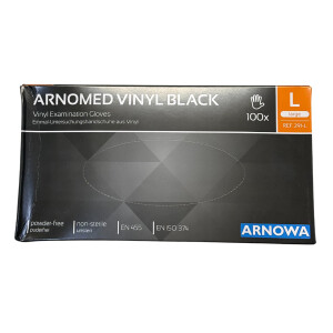 Arnowa Arnomed Vinly Black Handschuhe Vinylhandschuhe...