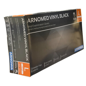 Arnowa Arnomed Vinly Black Handschuhe Vinylhandschuhe...